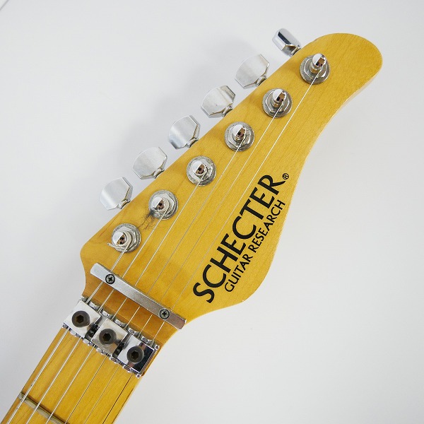 実際に弊社で買取させて頂いた★SCHECTER/シェクター SD-2-24-AS エレキギター 日本製 ソフトケース付きの画像 1枚目