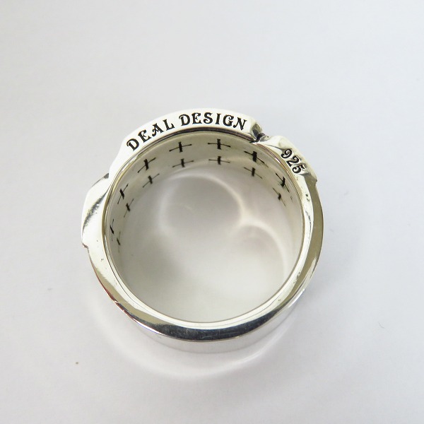 実際に弊社で買取させて頂いたDEAL DESIGN/ディールデザイン DEAL LTD/ディールエルティーディー リング 16/23号 2点セットの画像 2枚目