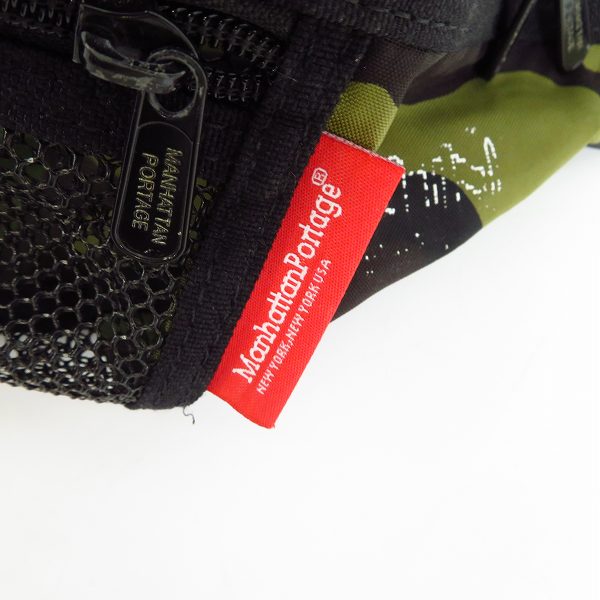 実際に弊社で買取させて頂いたManhattan Portage/マンハッタンポーテージ アレイキャット ウエストバッグ MP1101-MESH-2-CD-L の画像 3枚目