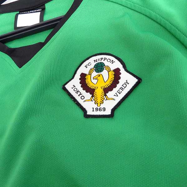 実際に弊社で買取させて頂いたkappa/カッパ 東京ヴェルディ 09 トレーニングトップ 半袖/長袖 M/L 2点セットの画像 4枚目