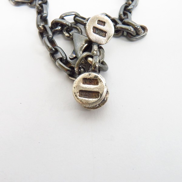 実際に弊社で買取させて頂いたDEAL DESIGN/ディールデザイン チェーンブレスレット/シルバーの画像 4枚目