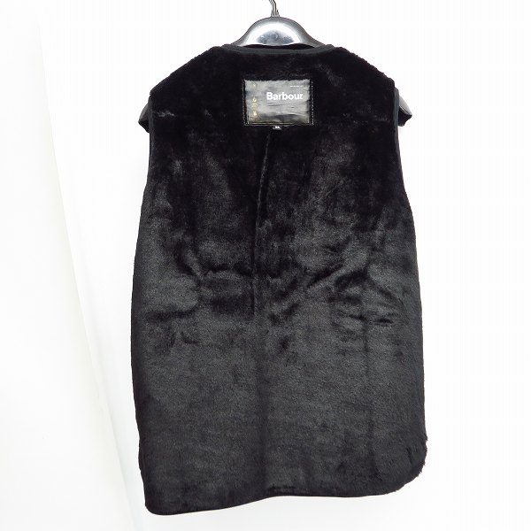 実際に弊社で買取させて頂いたBarbour/バブアー SL Fur Liner リバーシブル フェイクファーライナーベスト/36の画像 3枚目