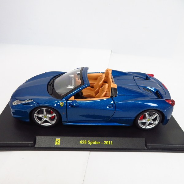 実際に弊社で買取させて頂いたDeAGOSTINI 隔週刊 レ・グランディ・フェラーリ・コレクション 458 SPIDER 2011 トミカ テスタロッサ/512BB 3点セットの画像 3枚目