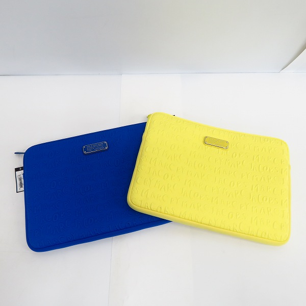 実際に弊社で買取させて頂いた【未使用】MARC BY MARC JACOBS/マークバイマークジェイコブス PC タブレットケース M0003461 2点セット 