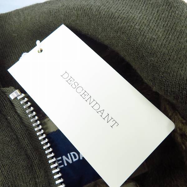 実際に弊社で買取させて頂いたDESCENDANT/ディセンダント D-1201 SATIN JACKET タンカージャケット/1の画像 7枚目