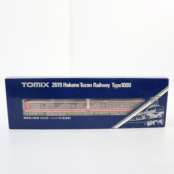 実際に弊社で買取させて頂いたTOMIX/トミックス Nゲージ 2619 箱根登山鉄道 1000形 ベルニナ号 新塗装 鉄道模型 動作確認済みの画像 8枚目