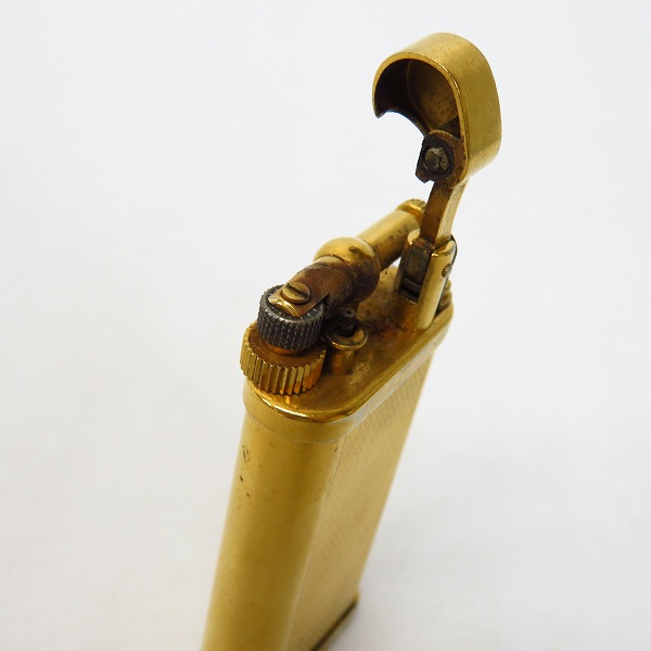 実際に弊社で買取させて頂いたdunhill/ダンヒル UNIQUE/ユニーク ローラー ガスライター ゴールドの画像 4枚目