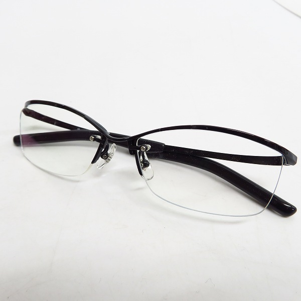 実際に弊社で買取させて頂いた999.9/フォーナインズ 眼鏡/メガネフレーム アイウェア リムレスフレーム O-40Tの画像 1枚目