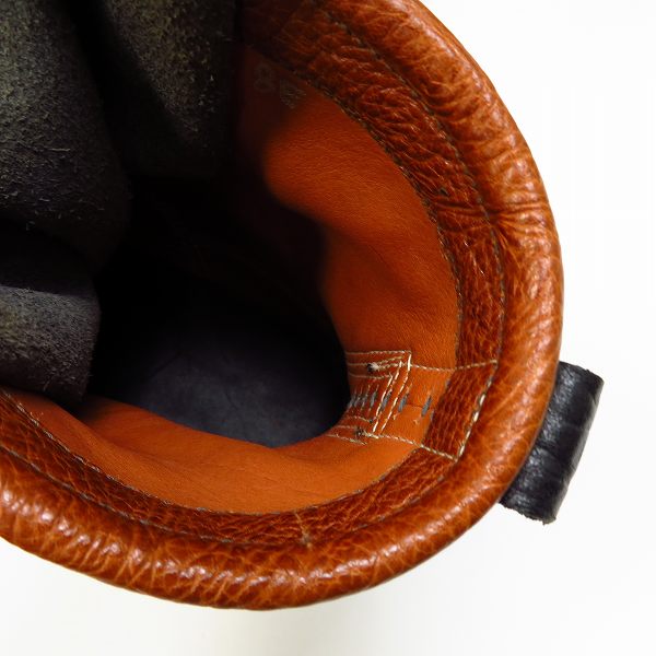 実際に弊社で買取させて頂いたWHITE’S BOOTS/ホワイツブーツ 2トーンカラー スモークジャンパー レースアップブーツ/フォルスタン/8Eの画像 4枚目