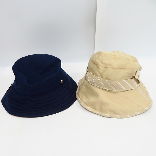 実際に弊社で買取させて頂いた【未使用含む】カシラ/ピエール・カルダン/ダックス他 麦わら帽子/ハンチング帽等 4点セットの画像 3枚目