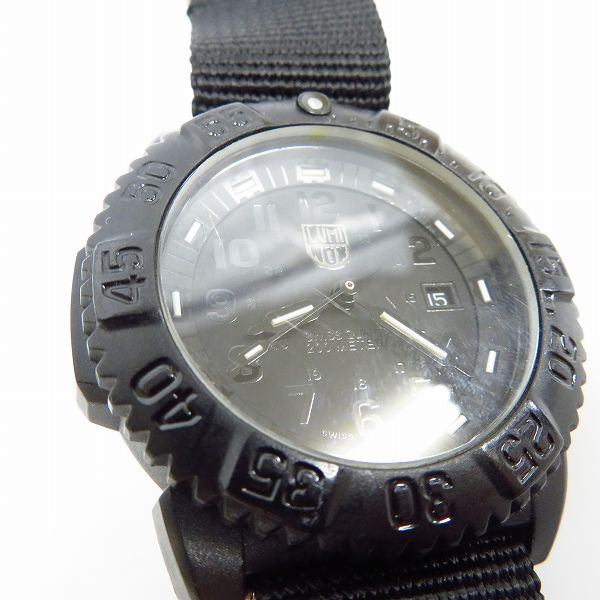 実際に弊社で買取させて頂いたLUMINOX/ルミノックス ネイビーシールズ 腕時計 3050/3950の画像 6枚目