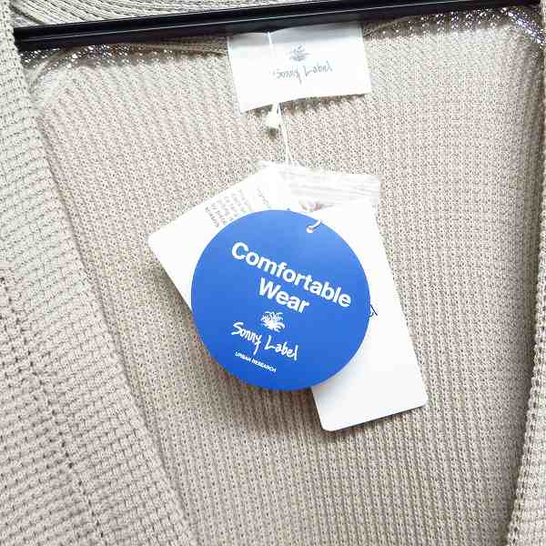 実際に弊社で買取させて頂いたURBAN RESEARCH Sonny Label/アーバンリサーチ  ワッフル1ボタン カーディガン LA06-12S001/Mの画像 5枚目
