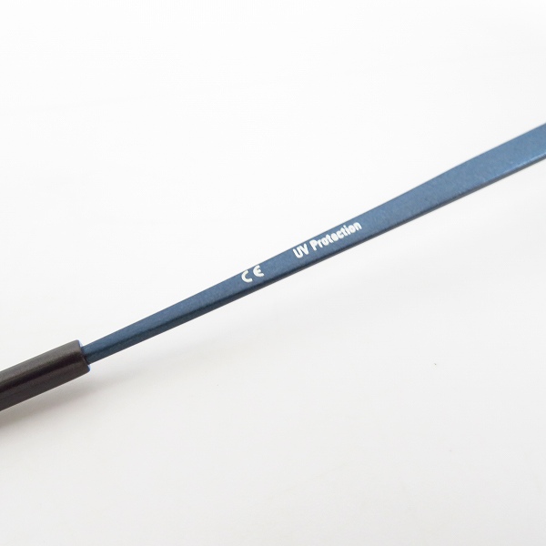 実際に弊社で買取させて頂いたJean Paul GAULTIER/ジャンポールゴルチエ ヴィンテージ サングラス ブルー 56-6107の画像 6枚目