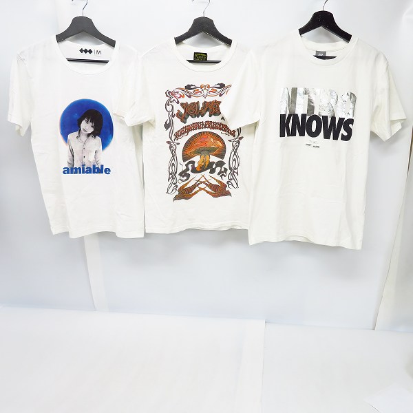 実際に弊社で買取させて頂いたナイキ/グッドイナフ/ヒステリックグラマー等 プリント Tシャツ/半袖 カットソー トップス 6点セット SIZE：S/Mの画像 2枚目