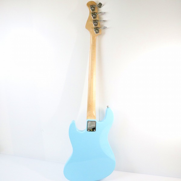 実際に弊社で買取させて頂いた★Bacchus/バッカス ジャズベースタイプ エレキベース ブルー系 動作確認済みの画像 2枚目