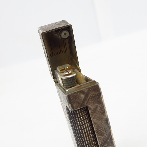 実際に弊社で買取させて頂いたdunhill/ダンヒル クロスカット サイドローラー ガスライターの画像 4枚目