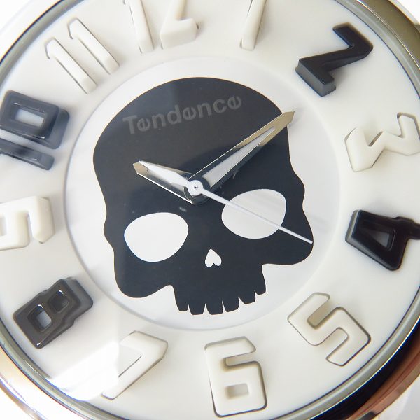 実際に弊社で買取させて頂いたTendence×HYDROGEN/テンデンス×ハイドロゲン ガリバースカル クォーツ/腕時計　 05023013 【動作未確認】の画像 5枚目