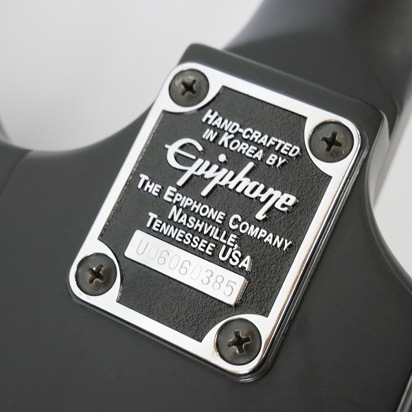 実際に弊社で買取させて頂いた★Epiphone/エピフォン Gothic Thunderbird IV サンダーバード エレキベース ソフトケース付きの画像 6枚目