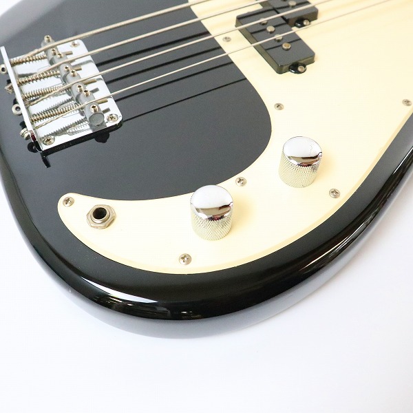 実際に弊社で買取させて頂いた★BUSKER'S/バスカーズ プレシジョンベースタイプ ブラック エレキベース 動作確認済みの画像 5枚目