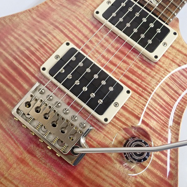 実際に弊社で買取させて頂いた★PRS/Paul Reed Smith/ポールリードスミス Custom 24 VIOLET バードインレイ 2014年製 ハードケース付 の画像 6枚目