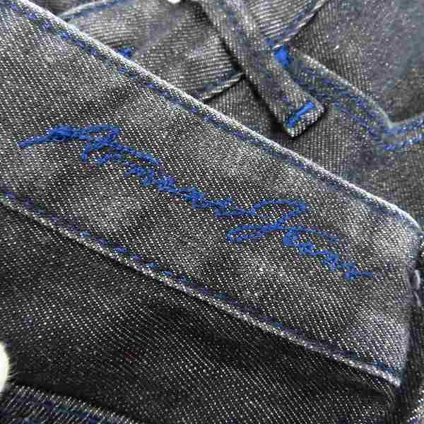実際に弊社で買取させて頂いたARMANI JEANS/アルマーニジーンズ ロゴ刺繍 スキニーデニムパンツ W29L32の画像 3枚目
