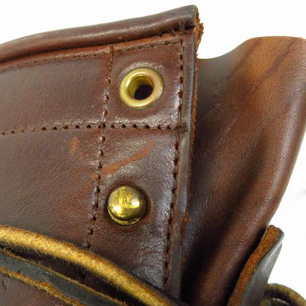 実際に弊社で買取させて頂いたWHITE’S BOOTS/ホワイツブーツ スモークジャンパー レースアップブーツ/フォルスタン ブラウン/茶/7.5の画像 7枚目