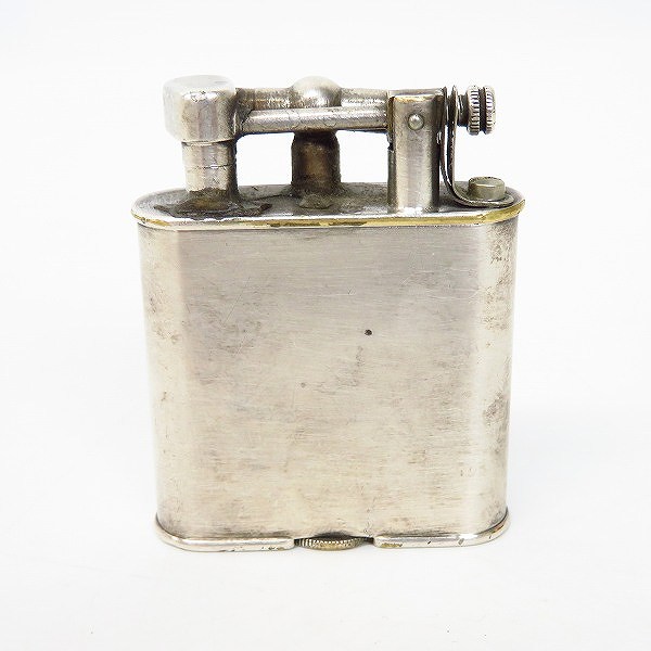 実際に弊社で買取させて頂いたdunhill/ダンヒル UNIQUE/ユニーク ハンマー オイルライター シルバー プレーンの画像 1枚目