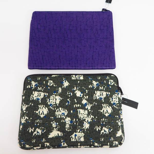 実際に弊社で買取させて頂いたMARC BY MARC JACOBS/マークバイマークジェイコブス PC タブレットケース M0001053A/M6134042 2点セットの画像 1枚目