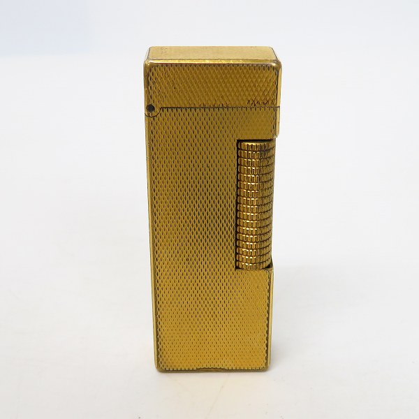 実際に弊社で買取させて頂いたdunhill/ダンヒル ダイヤカット サイドローラー ガスライター ゴールド