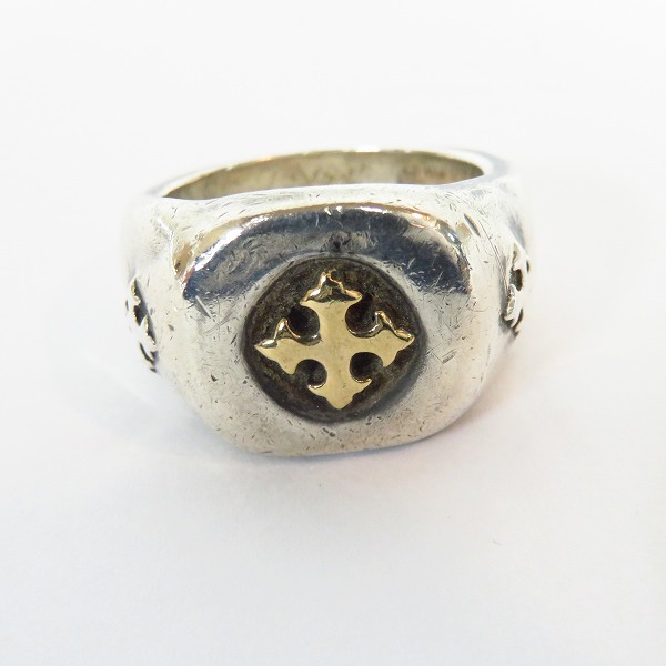 実際に弊社で買取させて頂いたLoree Rodkin/ローリーロドキン 18Kクロスリング 27号の画像 1枚目