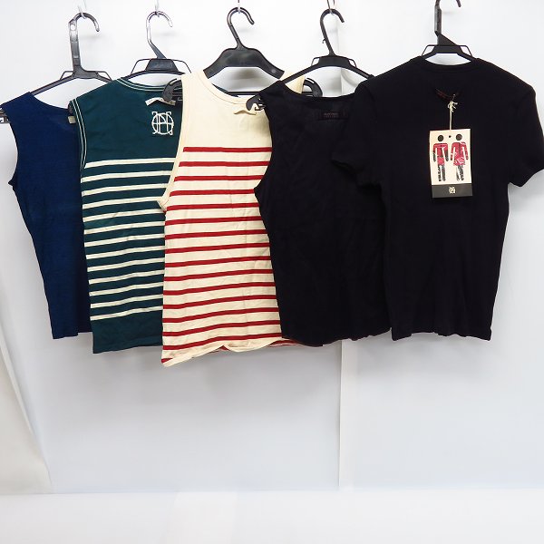 実際に弊社で買取させて頂いたJean Paul Gaultier/ジャンポールゴルチエ カットソー5点セット/48/40の画像 1枚目