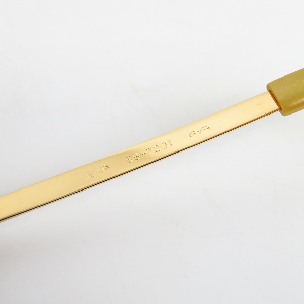 実際に弊社で買取させて頂いたJean Paul GAULTIER/ジャンポールゴルチエ ヴィンテージ サングラス ゴールド 56-7201の画像 4枚目