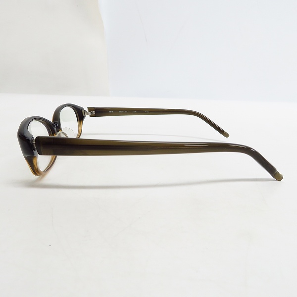 実際に弊社で買取させて頂いた999.9/フォーナインズ フルリム メガネフレーム/眼鏡/アイウェア NP-85の画像 3枚目