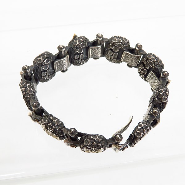 実際に弊社で買取させて頂いたFAL/エフエーエル ウォールズオブザストロングホールドブレスレット FA-B-0048 10Kフレアカスタムの画像 5枚目