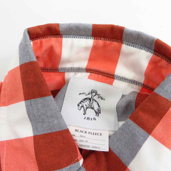 実際に弊社で買取させて頂いたBLACK FLEECE by Brooks Brothers/TOMORROWLAND チェック柄 長袖シャツ Size：BB00/XS 2点セットの画像 3枚目
