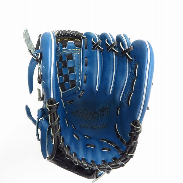 実際に弊社で買取させて頂いたHI-GOLD/ハイゴールド 限定 軟式 内野手用 グローブ/グラブ 右投げ用 SPG-9116の画像 1枚目