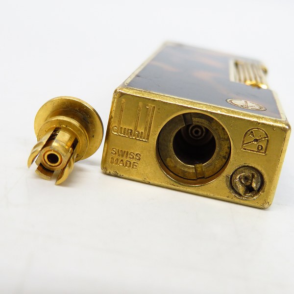 実際に弊社で買取させて頂いたdunhill/ダンヒル マーブル柄 サイドローラー ガスライターの画像 2枚目