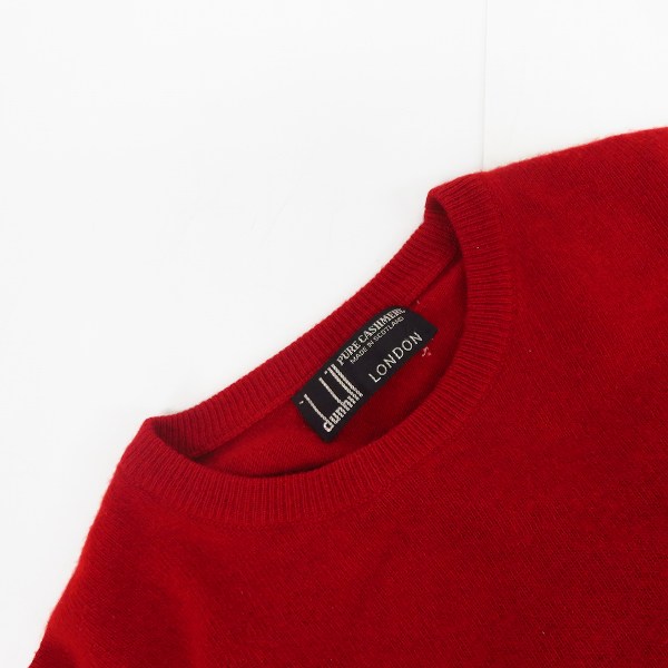 実際に弊社で買取させて頂いたdunhill/ダンヒル カシミヤニット プルオーバーセーター  42の画像 5枚目