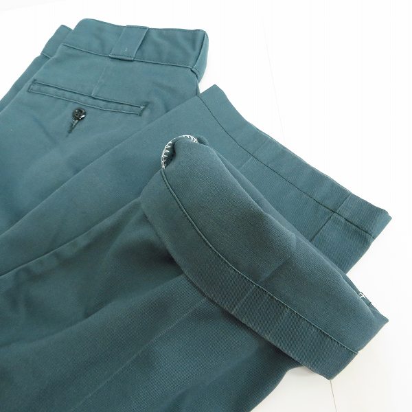 実際に弊社で買取させて頂いたDICKIES/ディッキーズ ワークパンツ ブルー系/グリーン系/レッド size：L/30 3点セットの画像 7枚目