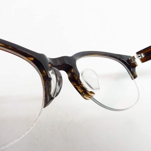 実際に弊社で買取させて頂いた999.9/フォーナインズ メガネフレーム/眼鏡/アイウェア NPN-923の画像 4枚目