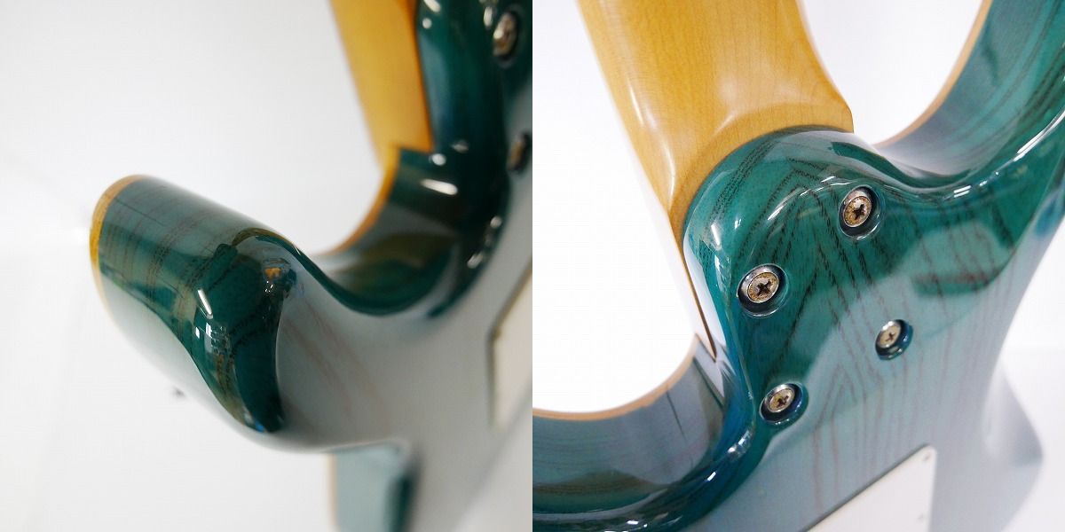 実際に弊社で買取させて頂いた★SCHECTER/シェクター SD-2-24-AS エレキギター 日本製 ソフトケース付きの画像 8枚目