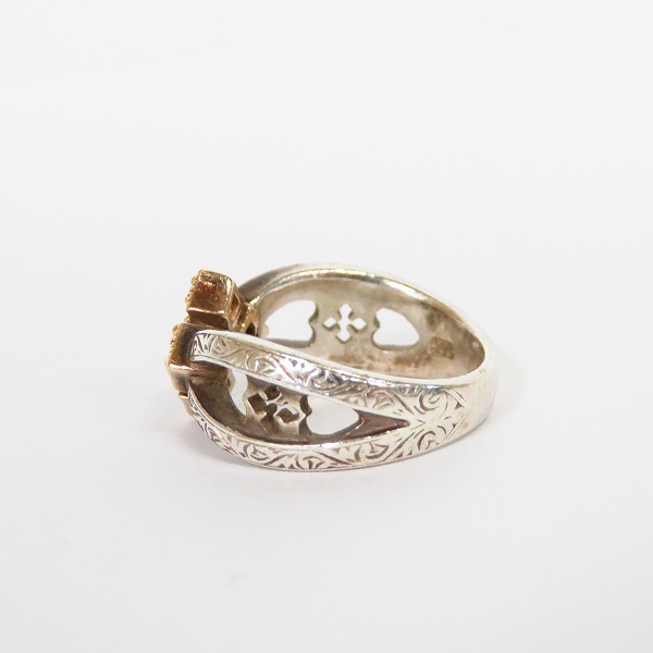 実際に弊社で買取させて頂いたLoree Rodkin/ローリーロドキン プリンセスクロス リング K10 11号の画像 2枚目