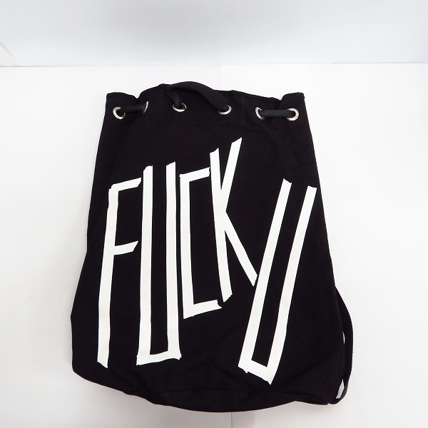 実際に弊社で買取させて頂いたLAD MUSICIAN/ラッドミュージシャン fucku ナップサック/リュック/バックパック 