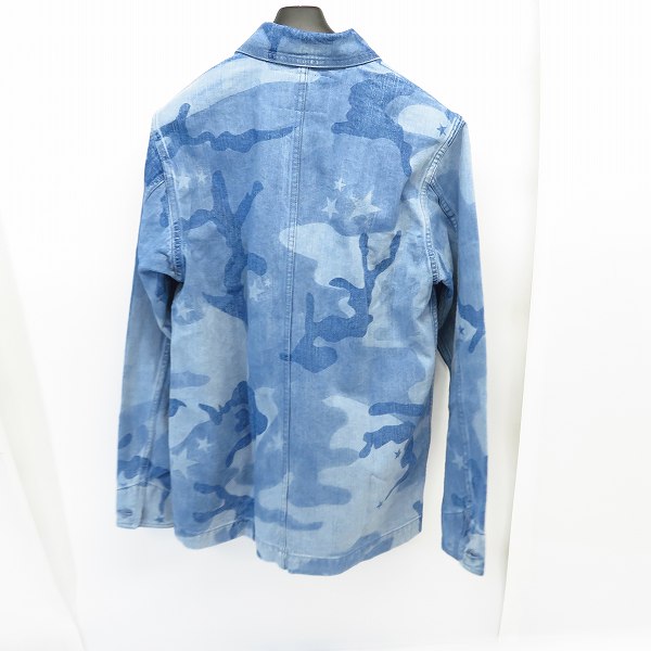 実際に弊社で買取させて頂いた【未使用】Marbles/マーブルス DENIM COVERALL デニムカバーオール ジャケット MJK-S1803 size：Lの画像 1枚目