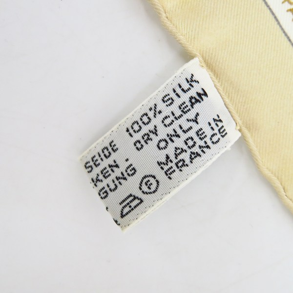 実際に弊社で買取させて頂いたCartier/カルティエ スカーフ シルク 総柄/チェーン/ロープの画像 2枚目