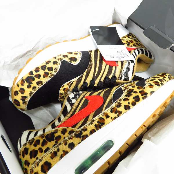 実際に弊社で買取させて頂いた【未使用】NIKE×ATOMOS/ナイキ×アトモス AIR MAX 1 DLX/エアマックス サファリパック 2.0 AQ0928-700/27.0の画像 7枚目