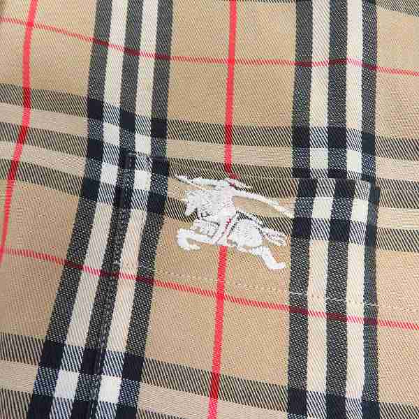 実際に弊社で買取させて頂いたBurberry's/バーバリーズ ノバチェックシャツ/39の画像 3枚目