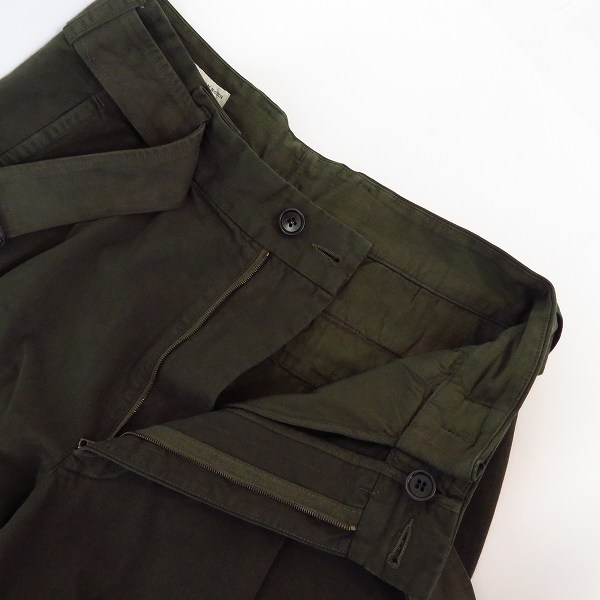 実際に弊社で買取させて頂いたDRIES VAN NOTEN/ドリスヴァンノッテン ワイドカーゴパンツ/46の画像 2枚目