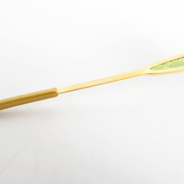 実際に弊社で買取させて頂いたJean Paul GAULTIER/ジャンポールゴルチエ ヴィンテージ サングラス ゴールド 56-7113の画像 6枚目