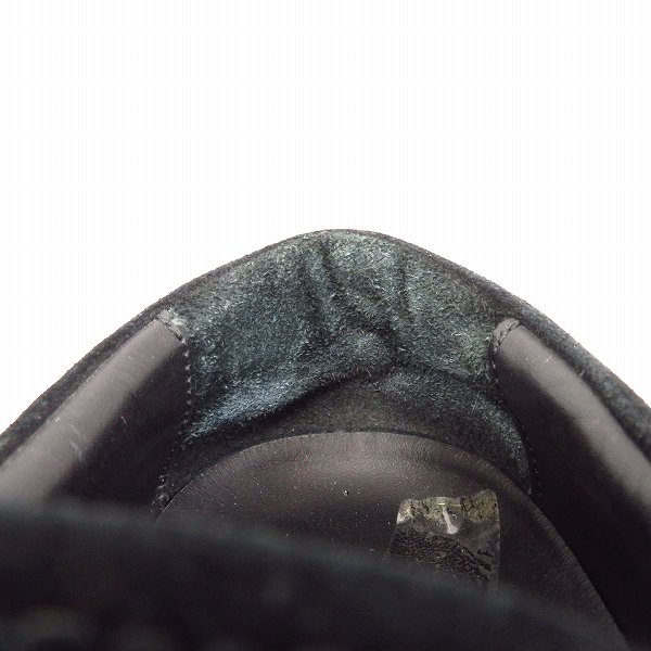 実際に弊社で買取させて頂いたJimmy Choo/ジミーチュウ スタッズ スリッポン/ブラック/41の画像 6枚目